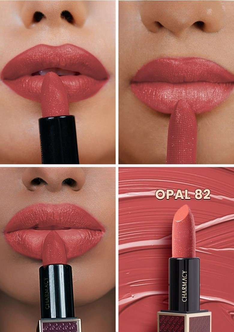 Charmacy Milano Diamond Rush Lipstick With Argan Oil 3 8 G Opal 82 - Indya