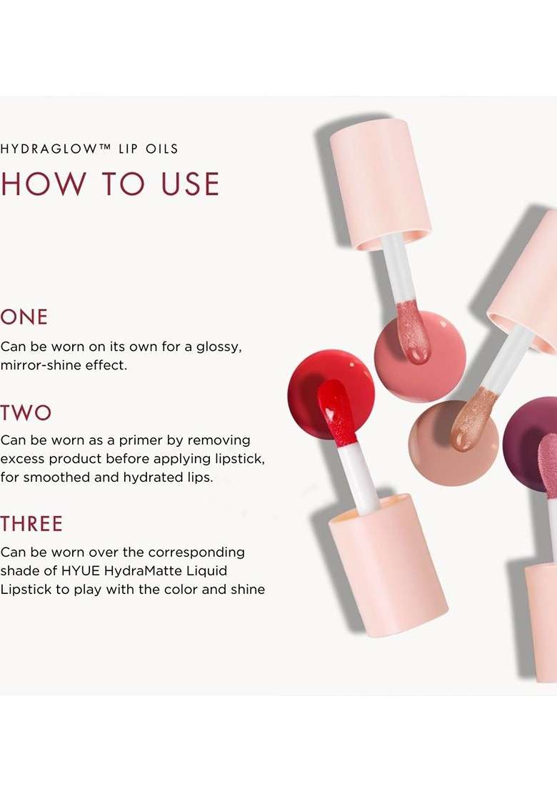 Hyue Hydra Glow Lip Tint Corallina 24Hr Hydration With Sea Buckthorn Oil 6Ml - Indya