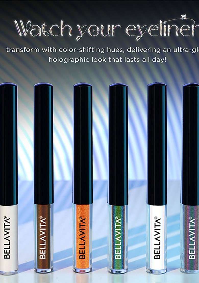 Bella Vita Organic Fantasy Beams Holographic Eyeliner 1Ml Pixie Dust 2 - Indya