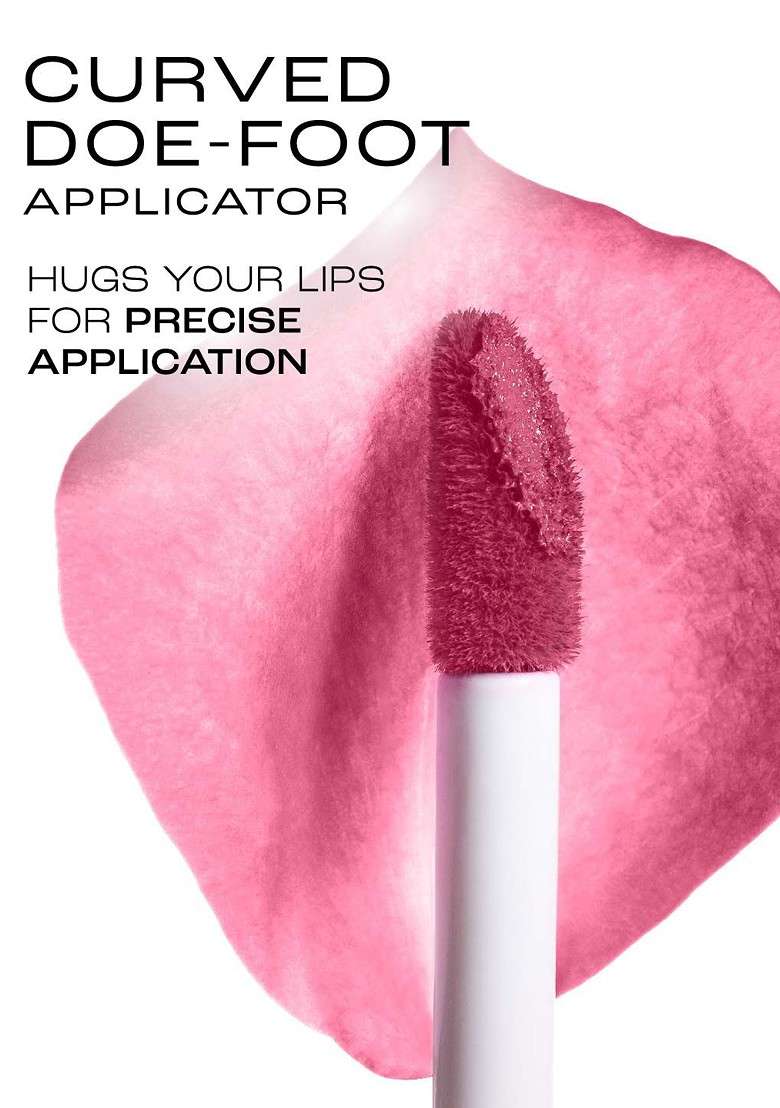 Lakme Rouge Bloom Hydrating Waterproof Matte Liquid Lipstick 3 5Ml Regal Rose 102 - Indya
