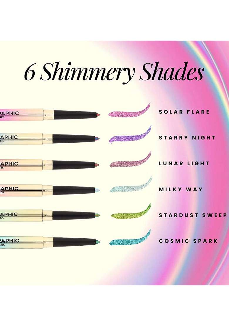 Coloressence Multi Dimensional Holographic Shimmery Effect Eyeliner 0 35 G Solar Flare - Indya