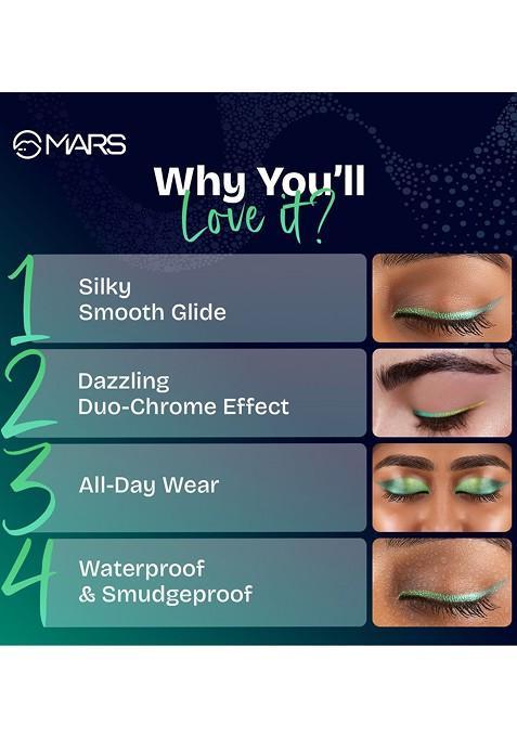 Mars Northern Lights In A Pencil Waterproof Retractable Eyeliner Siberian Spectrum 04