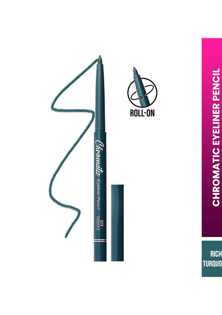 Coloressence Chromatic Eyeliner Pencil 0 25 G Rich Turquoise - Indya
