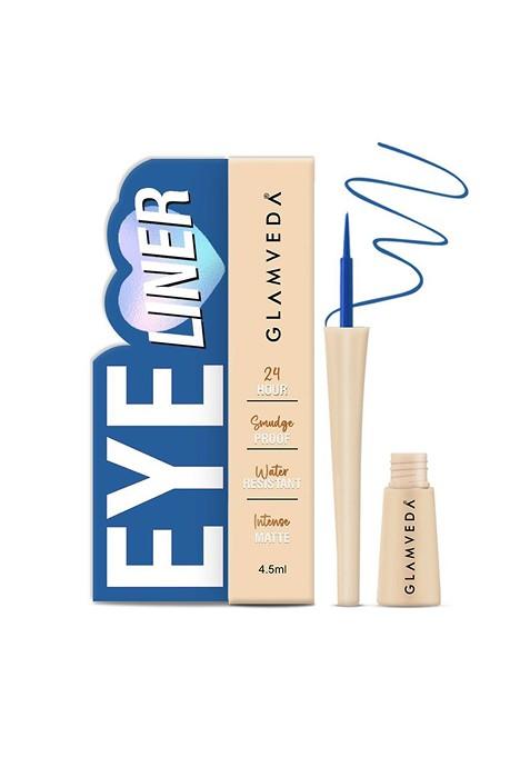 Glamveda Waterproof Super Matte Liquid Eyeliner 4 5 Ml Blue