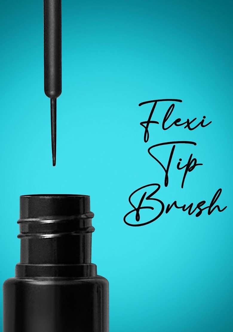Lakme 9To5 Eyeconic Liquid Eyeliner Waterproof Smudgeproof Lasts 24Hr 4 5Ml Blue - Indya