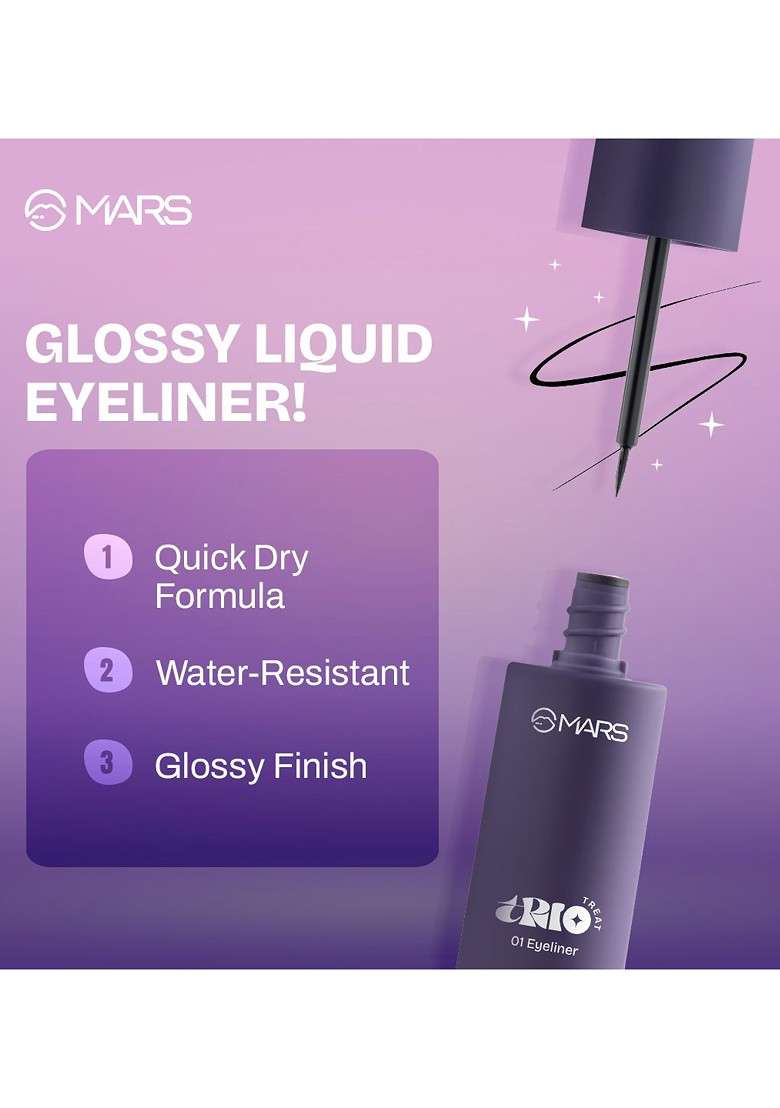 Mars Trio All In One Eye Makeup Kit 24 5G - Indya