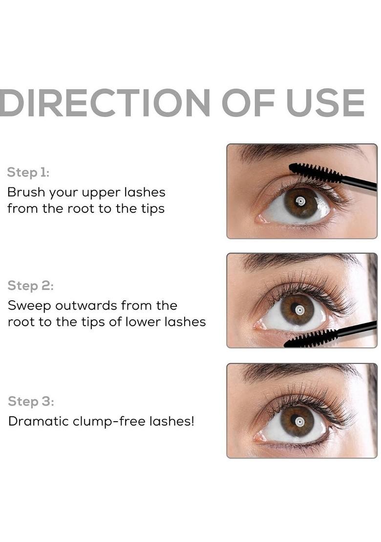 Renee Quick Dry Waterproof Volumax Mascara 10 Ml Black