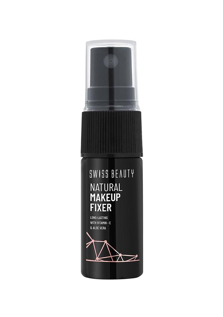 Swiss Beauty Long Lasting Natural Makeup Fixer With Vitamin E Aloe Vera 10 Ml