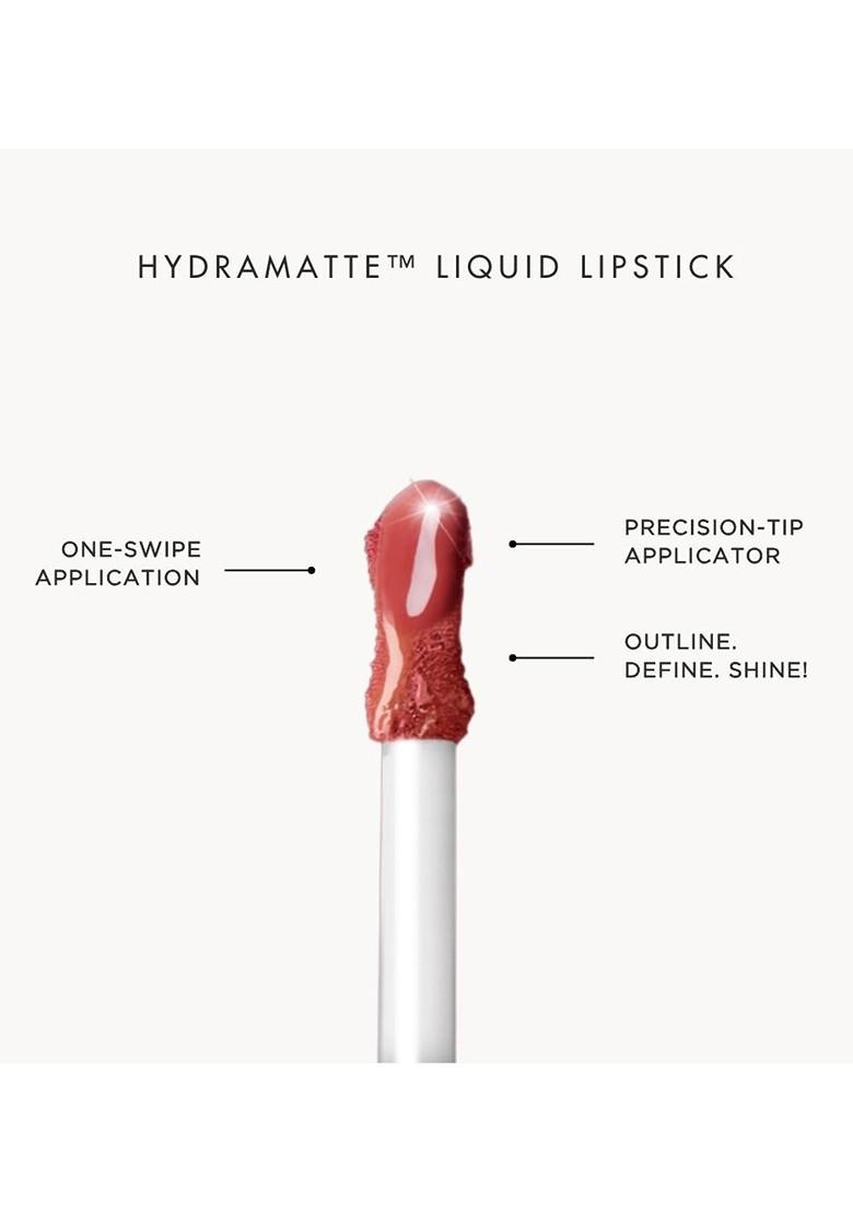 Hyue Hydra Matte Liquid Lipstick Just Peach With Jojoba And Almond Oil 2 2Ml