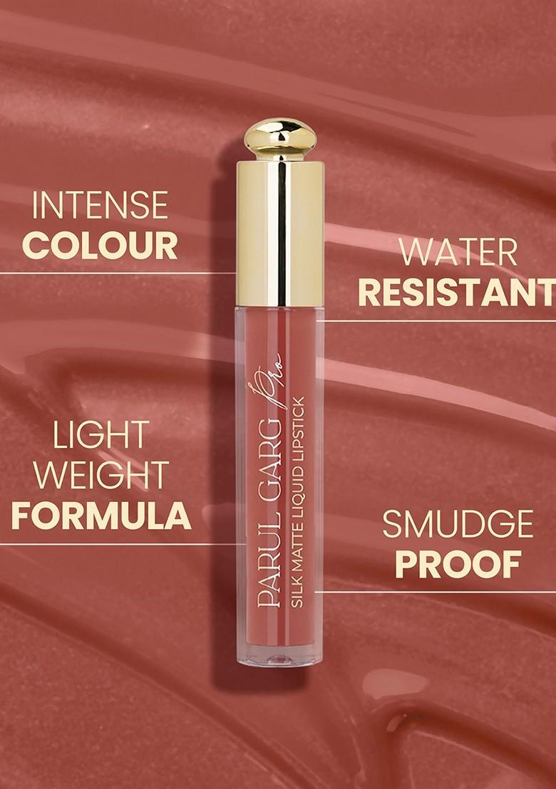 Parul Garg Smudge Proof Matte Lipstick With Shea Butter Vitamin E Daisy Light Brown 3Ml