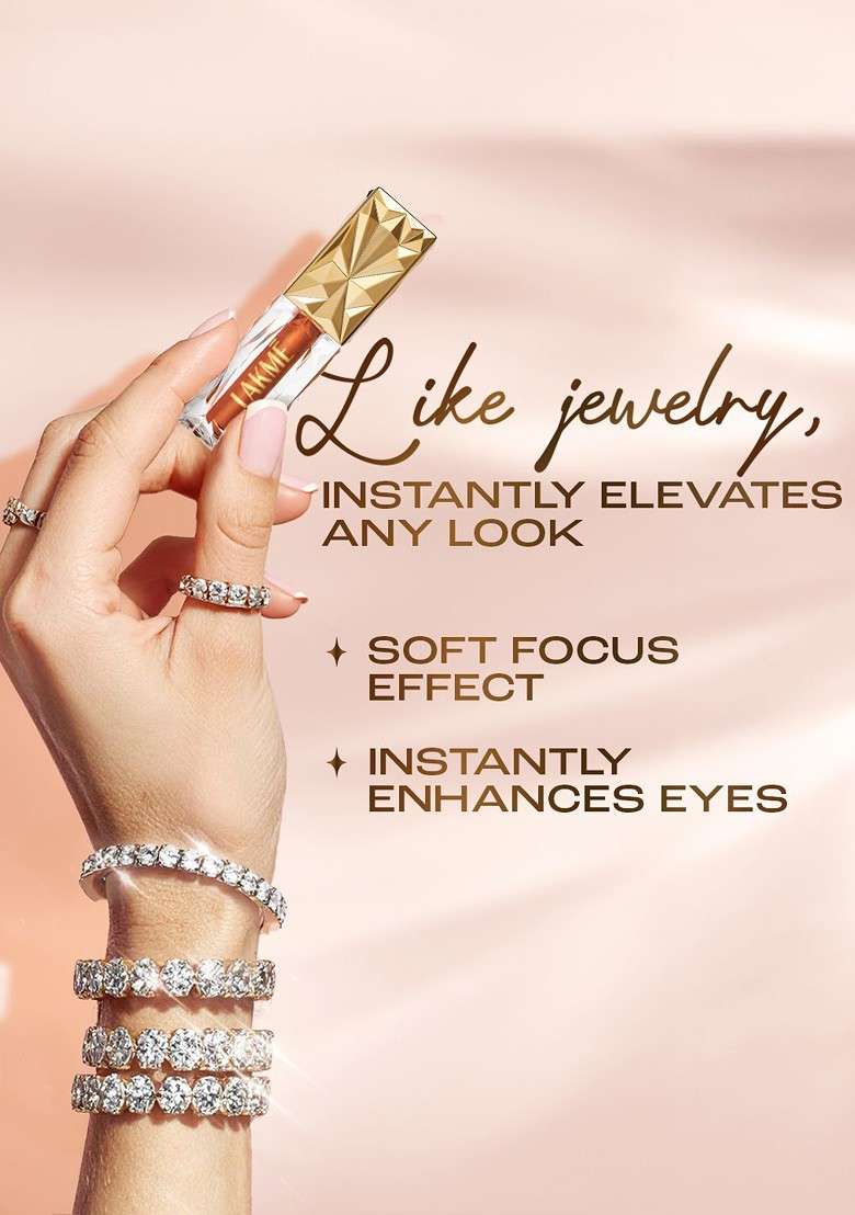 Lakme Be Jewel Satin Eye Tint One Step Mousse Eyeshadow 4 5Ml Stardust 03 - Indya