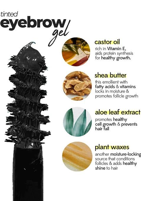 Ruby'S Organics Tinted Brow Gel 6Ml Ash