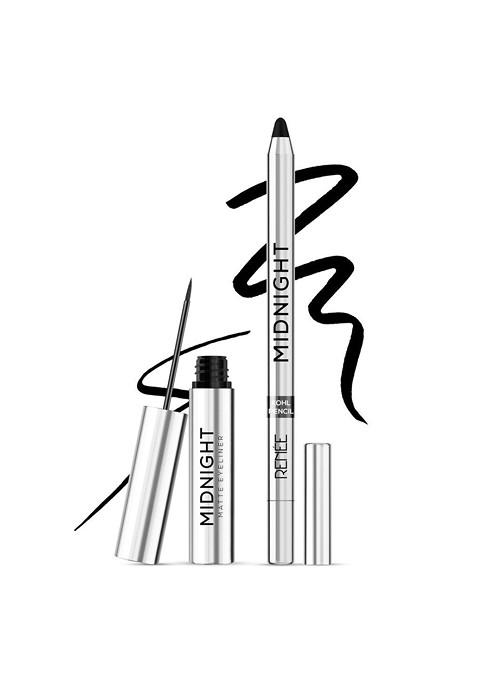 Renee Midnight Duo Kajal 1 5 G Eyeliner 2 Ml