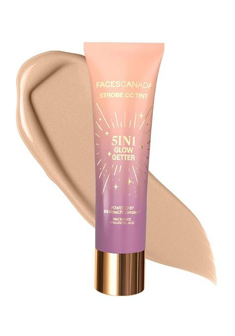 Faces Canada 5 In1 Glow Glitter Strobe Cc Tint 27 Ml Paradise Vibes 01