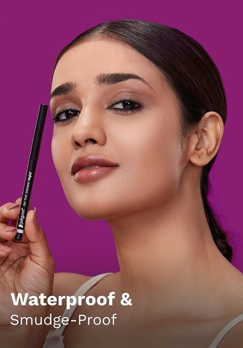 Pilgrim Oh The Drama Smudge Waterproof Kajal Infused With Argon Oil Black Mischief Kbm1