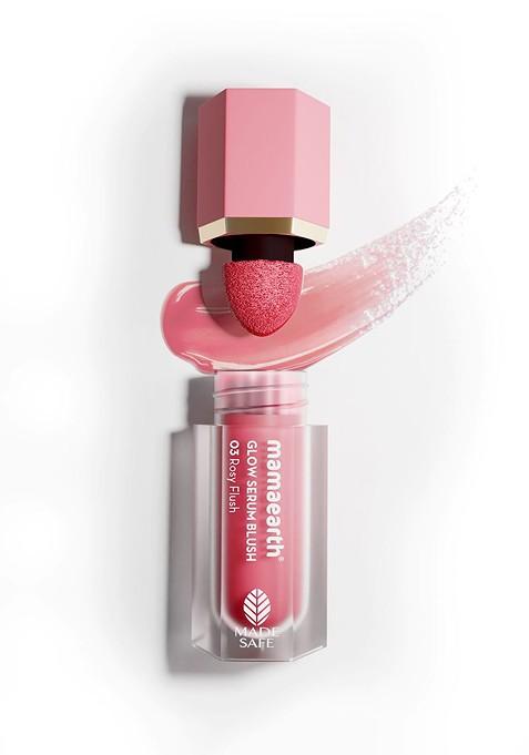 Mamaearth Glow Serum Blush With Vitamin C 5 Ml Rosy Flush 03