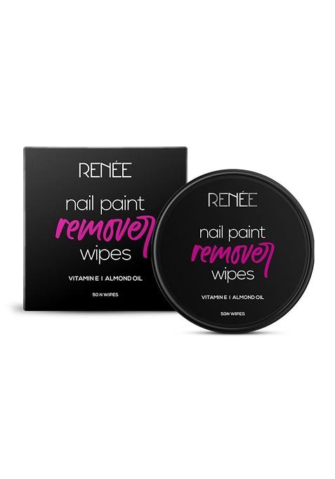 Renee Nail Paint Remover Wipes 50Pcs