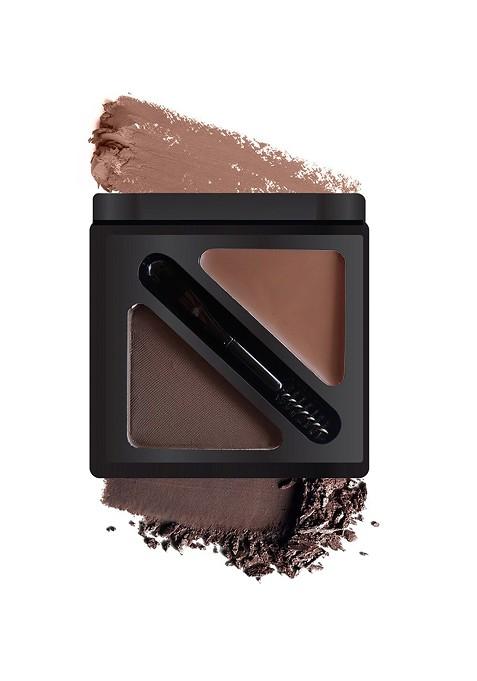 Faces Canada Long Lasting Hd Shape Up Tinted Wax Powder Eyebrow Duo Kit 2 8G Brown 02