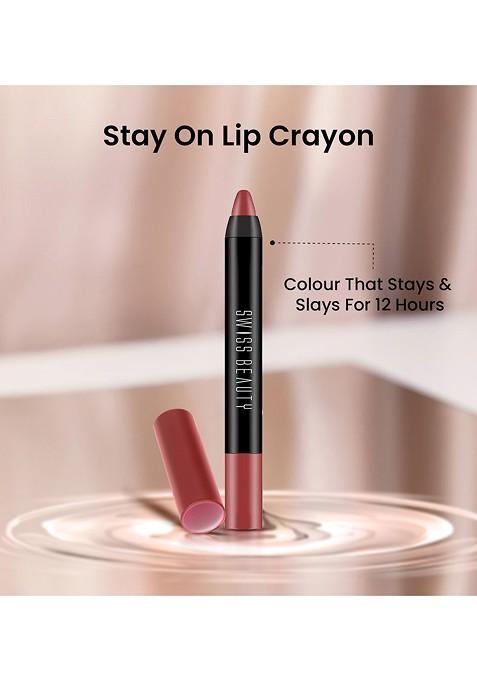 Swiss Beauty 3 In 1 Face Palette Lipstick Combo