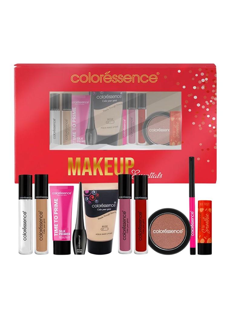 Coloressence Set Of 10 Makeup Essentials Kit