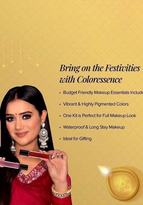 Coloressence Set Of 10 Makeup Essentials Kit