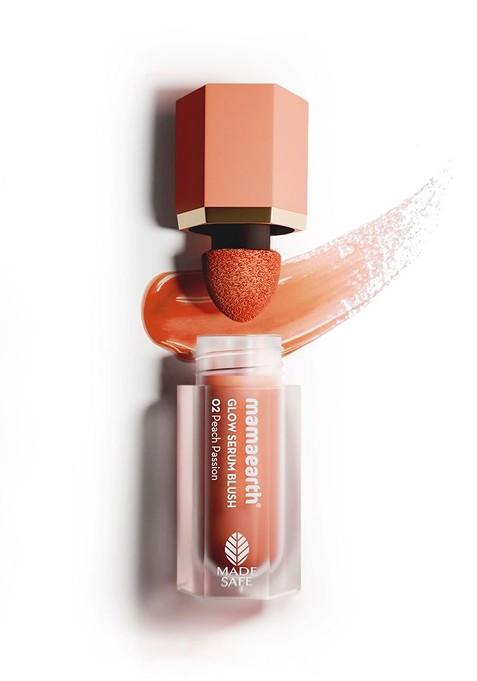 Mamaearth Glow Serum Blush 5 Ml Peach Passion 02