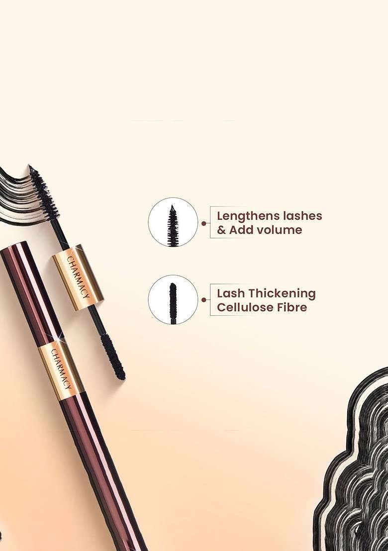 Charmacy Milano Power Lash 5X Volumizing Enhancing Mascara 5G Black - Indya