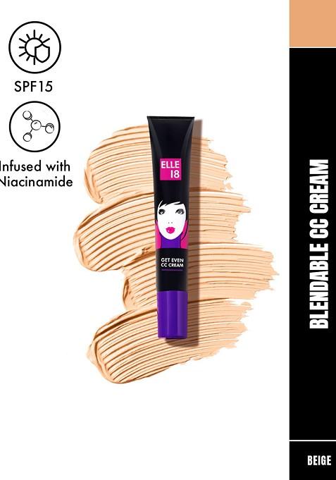 Elle 18 Geteven Cc Cream Spf15 With Niacinamide 18G Beige