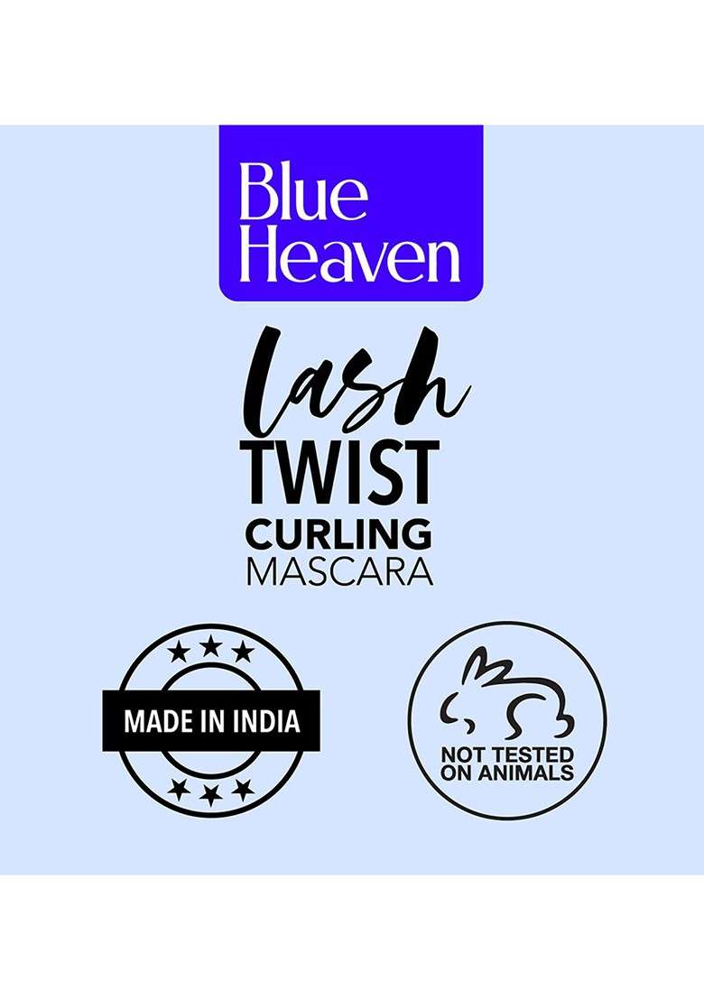 Blue Heaven Black Lash Twist Mascara 12 Ml - Indya