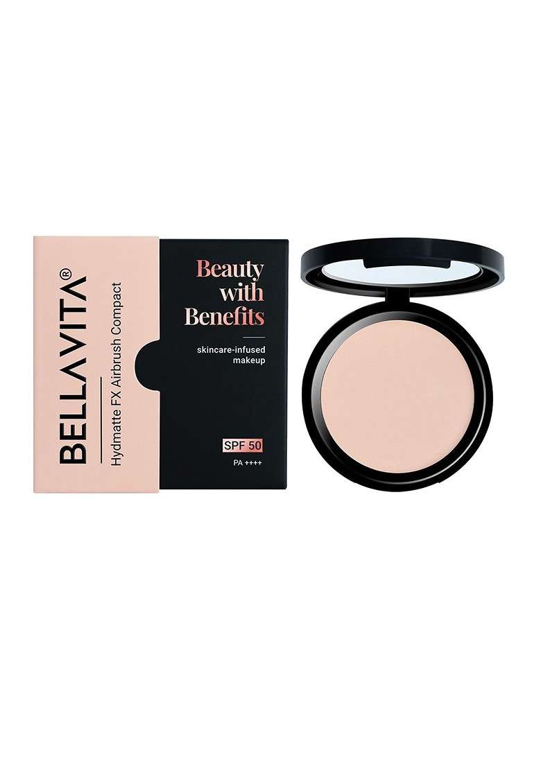 Bella Vita Organic Beauty With Benefits Compact Spf50 9 Gm Cool Vanilla - Indya