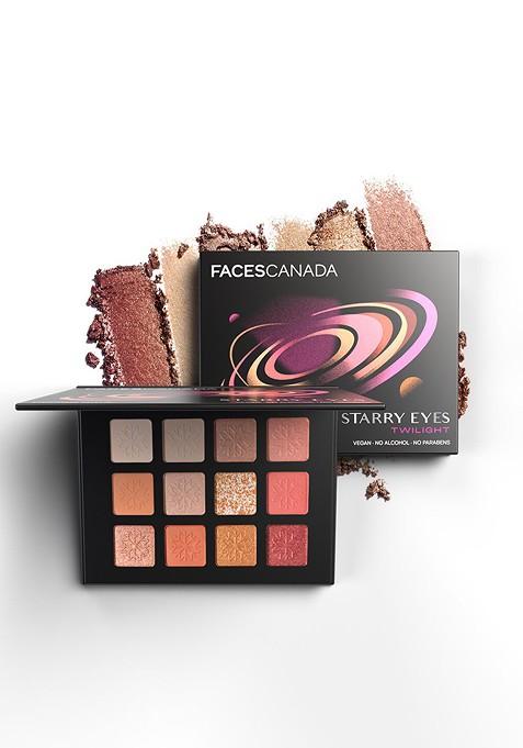 Faces Canada Vegan 12 In 1 Starry Eyes Eyeshadow Palette 16 G Twilight 02