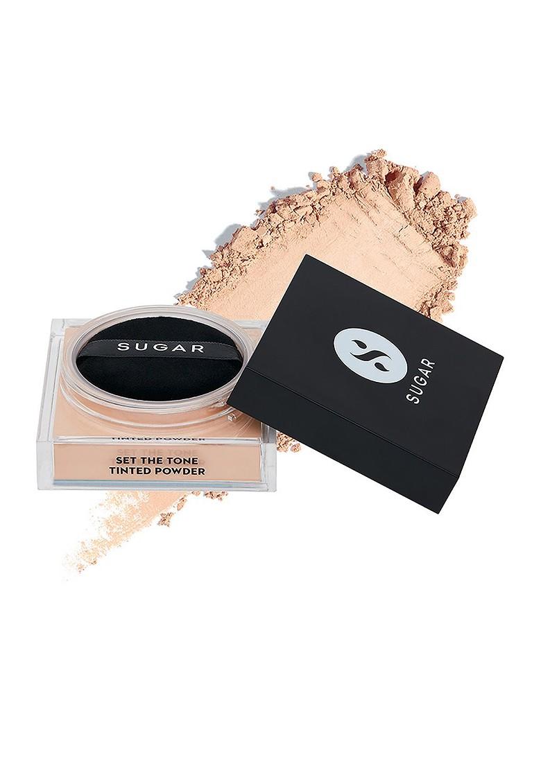 Sugar Set The Tone Tinted Powder 10 Latte 15 Gm