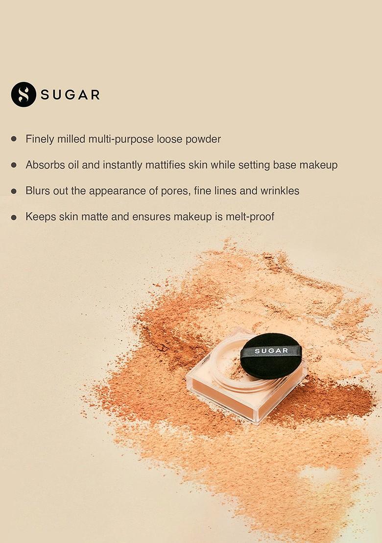 Sugar Set The Tone Tinted Powder 10 Latte 15 Gm
