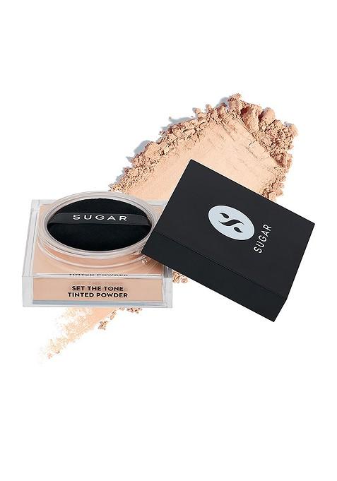 Sugar Set The Tone Tinted Powder 10 Latte 15 Gm