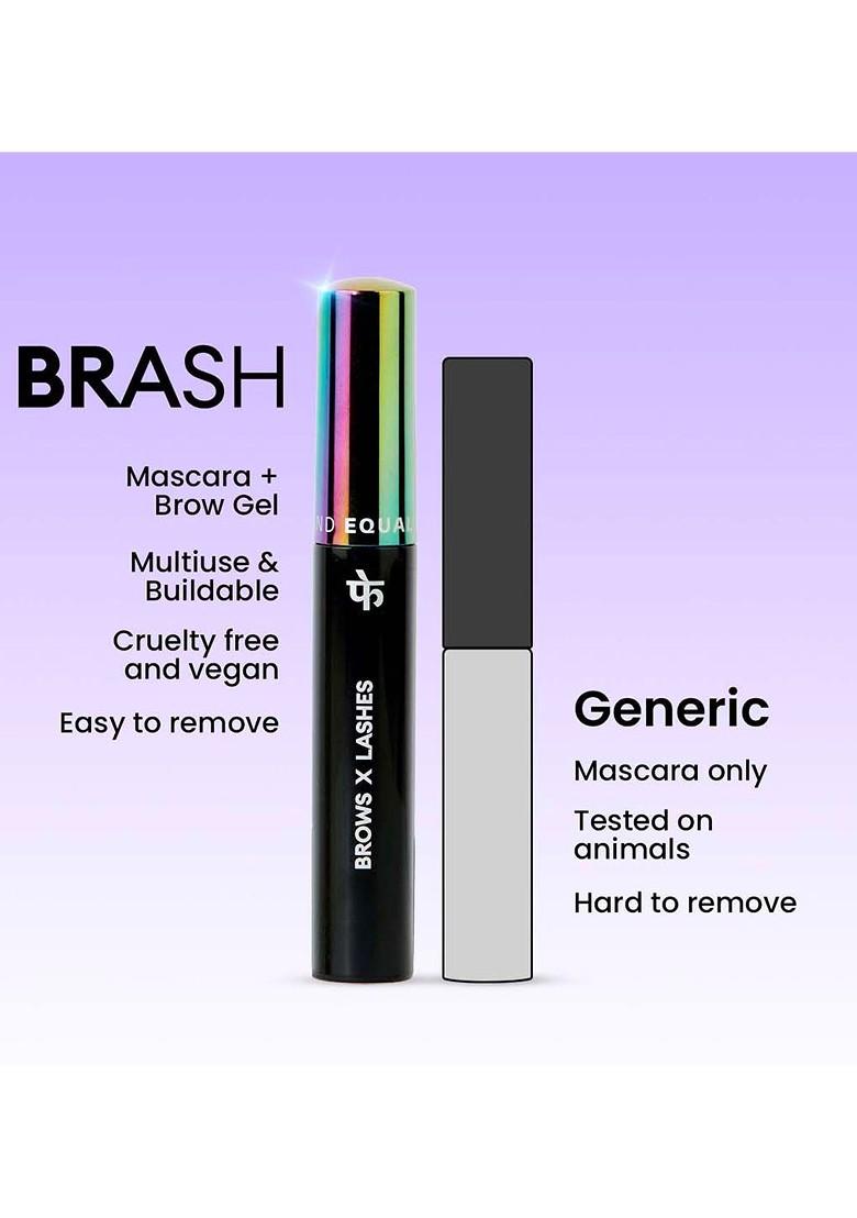 Fae Beauty Black Brash Brows X Lashes 2 In 1 Mascara Brow Gel Jet