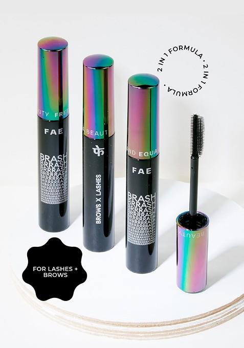 Fae Beauty Black Brash Brows X Lashes 2 In 1 Mascara Brow Gel Jet
