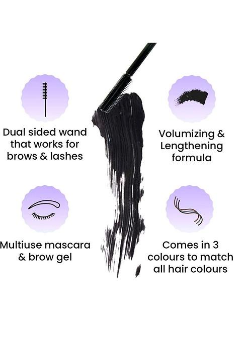 Fae Beauty Black Brash Brows X Lashes 2 In 1 Mascara Brow Gel Jet