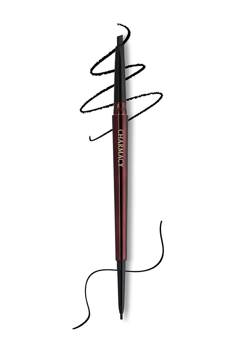 Charmacy Milano Duo Eyebrow Filler Ultra Definer Matte Pencil 0 30G 1G Dark Brunette