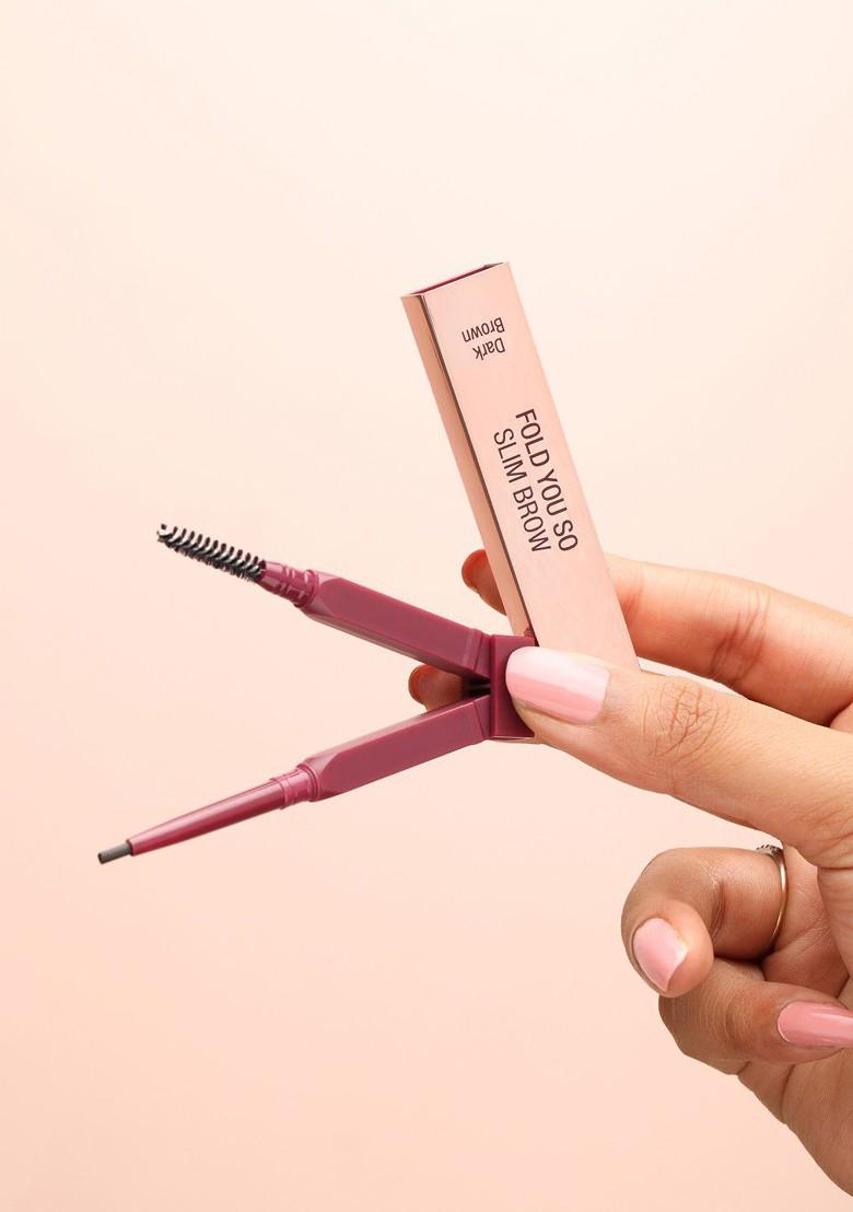 Typsy Beauty Fold You So Slim Brow Pencil With Vitamin E 15G Dark Brown 03