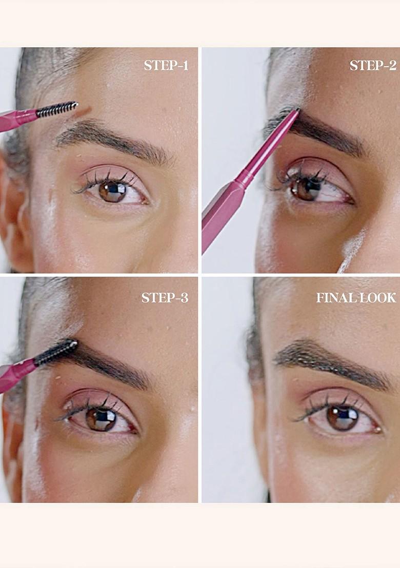 Typsy Beauty Fold You So Slim Brow Pencil With Vitamin E 15G Dark Brown 03