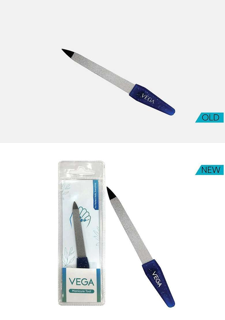 Vega Nf5 Bl Small Nail File Blue - Indya