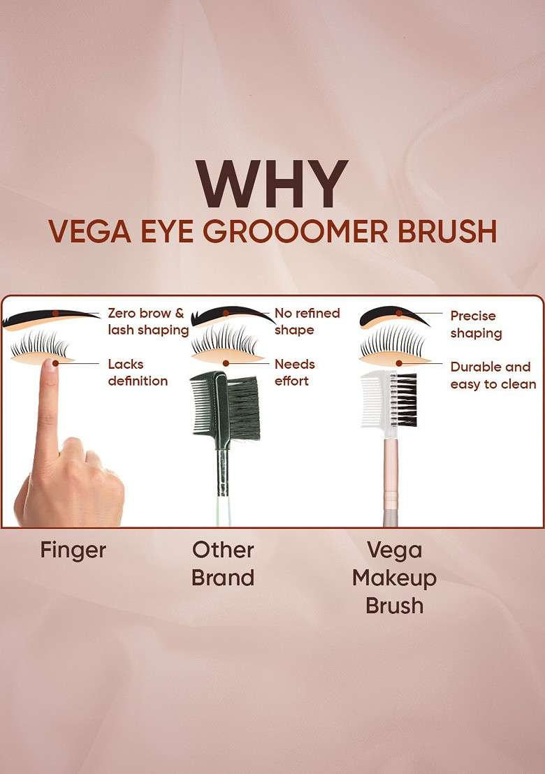Vega Eyelashes Eyebrows Groomer Mbn 09 - Indya