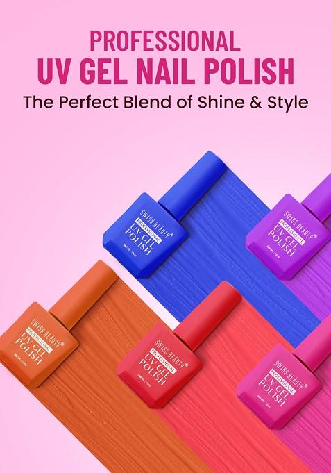 Swiss Beauty Professional Uv Gel Nail Polish 15Ml Shade 45