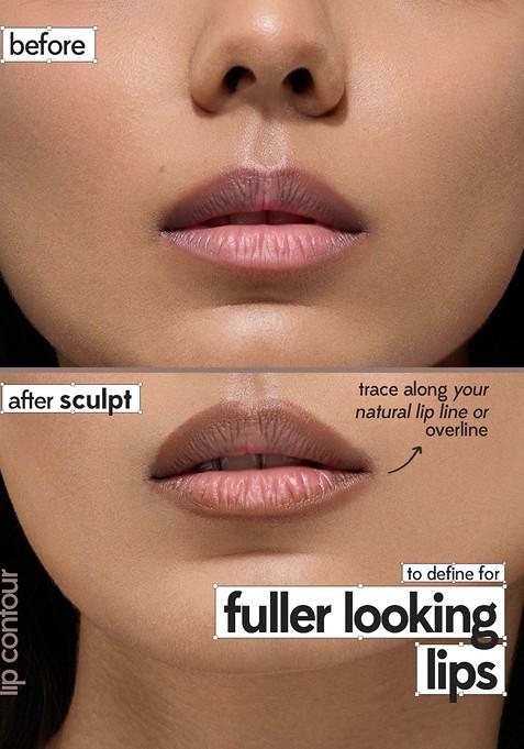 Ruby'S Organics Onestick Sculpt Lip And Cheek Crayon 1 G Espresso