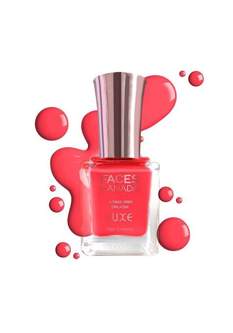 Faces Canada Ultime Pro Splash Luxe Nail Enamel 12Ml Coral Candy L53