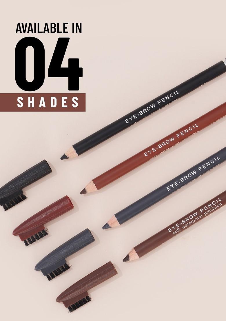 Swiss Beauty Long Lasting Water Resistant Eyebrow Pencil 1 5G Black 101