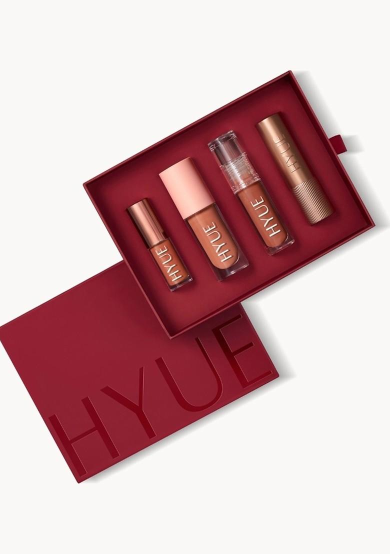 Hyue Notoriously Nude Lip Kit Liquid Velvette Matte Lipsticks Tint Plumper