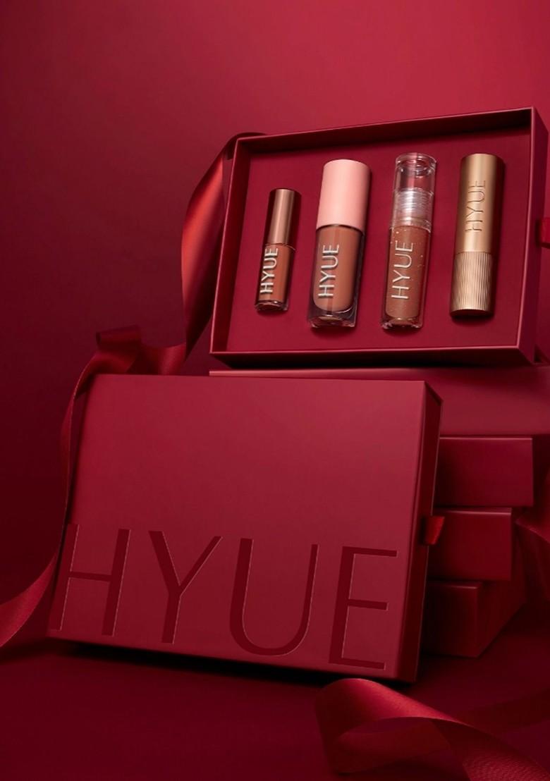 Hyue Notoriously Nude Lip Kit Liquid Velvette Matte Lipsticks Tint Plumper