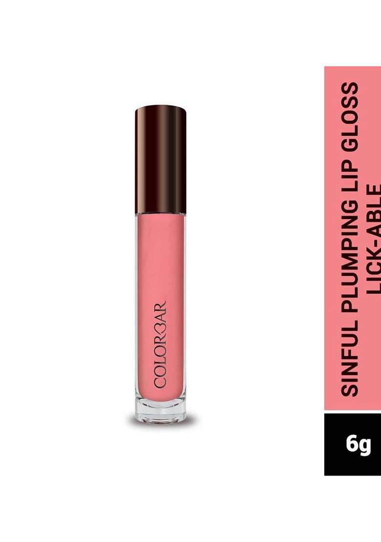 Colorbar Sinful Plumping Lip Gloss 6 G Lick Able - Indya
