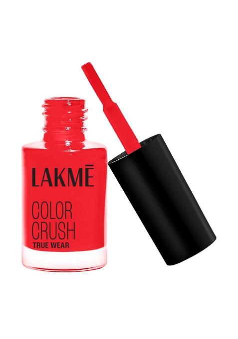 Lakme True Wear Color Crush Nail Polish Long Lasting Vibrant Paint 31 6Ml